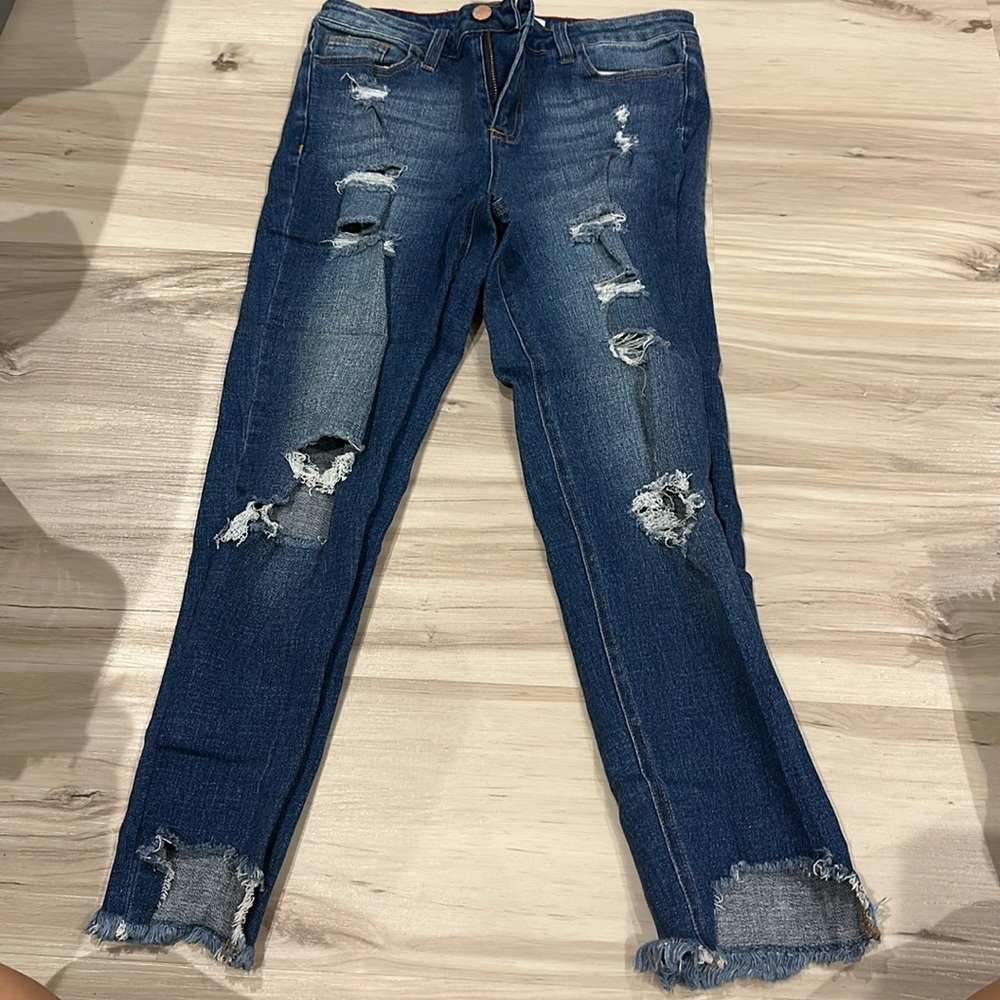 Toast jeans - distressed size M